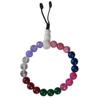 7 colour beads bracelet