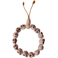 Skull beads bracelet