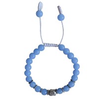 Glass beads with Buddha bracelet