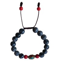 Granite stone beads bracelet