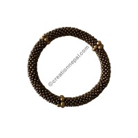Gold color beads bracelet