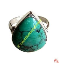 Turquoise-silver finger ring7