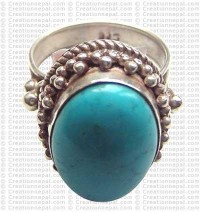 Turquoise finger ring 13