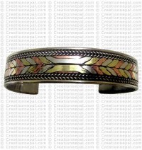 Flat rope design bracelet
