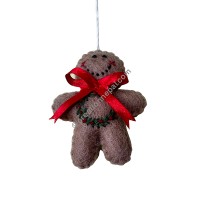 Christmas felted ornaments