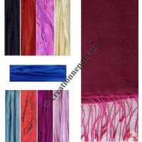 Silk stoles and accessories